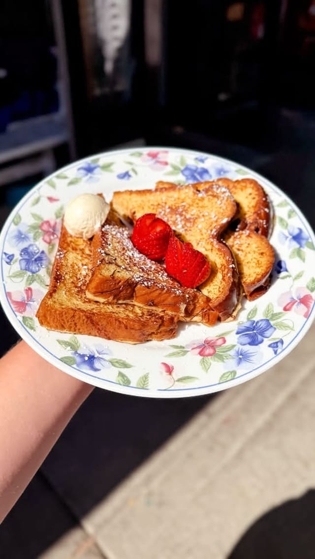 1/2 Order Plain French Toast.
