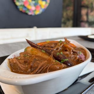 Short ribs & Purple Grits