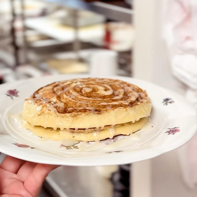 Delicious Cinnamon Roll Awaits